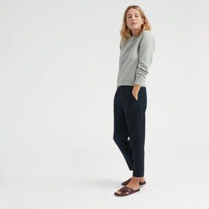 Navy Everlane Italian GoWeave easy pant